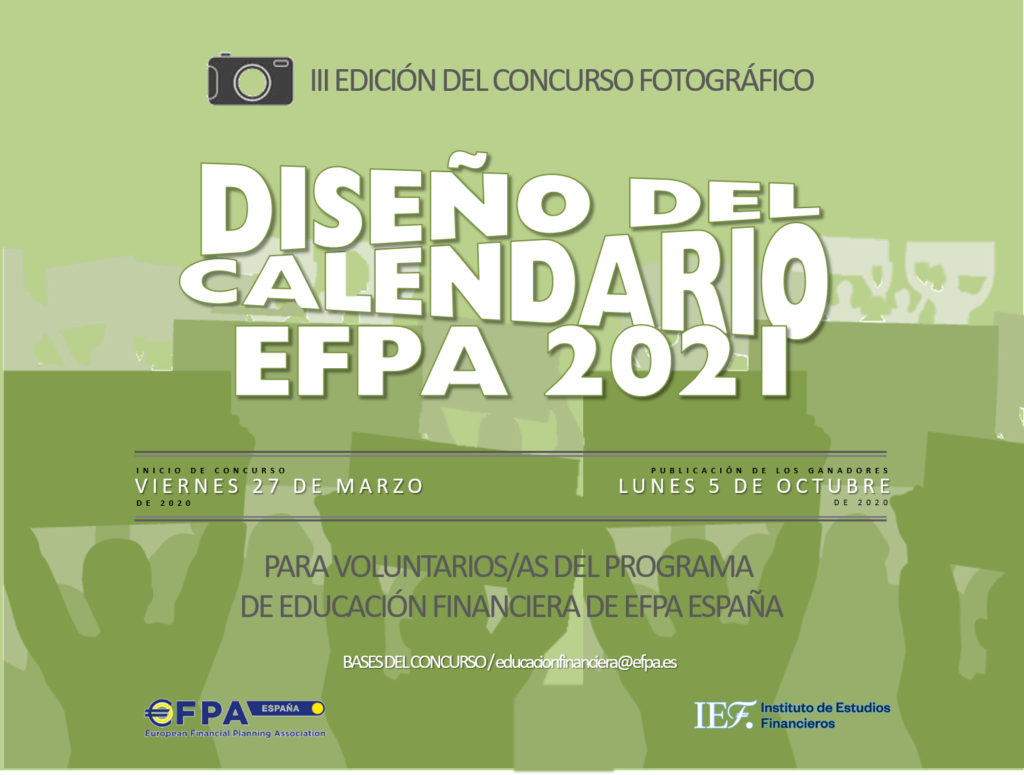 VI EDICIÓN – ¡Ya tenemos las imágenes ganadoras del concurso Diseño Calendario EFPA 2021!